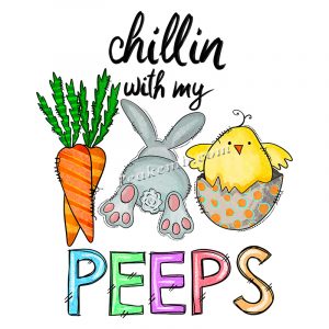 Chillin with my peeps happy easter  …