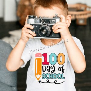 New design 100 day of school kid&#8 …