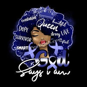 God say I am design afro girl dtf h &hellip;