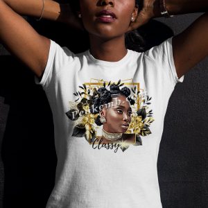 Classy afro girl design heat press  &hellip;