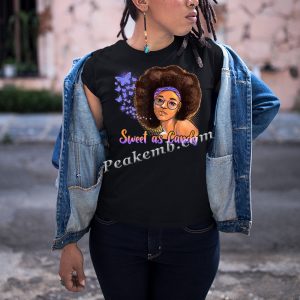 Sweet as candy afro girl heat press &hellip;