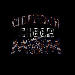 Chieftain cheer mom hotfix rhinesto …