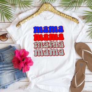 4th of July pattern mama word iron …