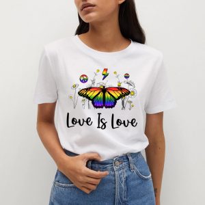 Butterfly pattern love is love prid &hellip;