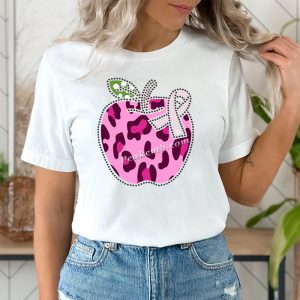 Apple motif breast cancer pink ribb &hellip;