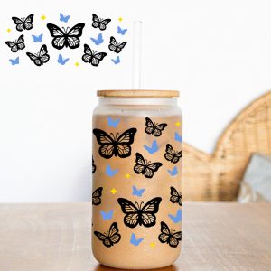 3D butterfly design 16oz uv dtf cup &hellip;