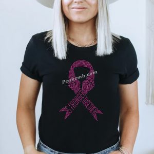 Breast cancer pink ribbon stronger  &hellip;