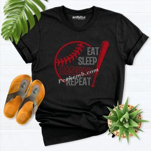 Red glitter vinyl baseball design c &hellip;