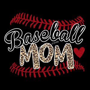 Printable vinyl baseball mom letter …