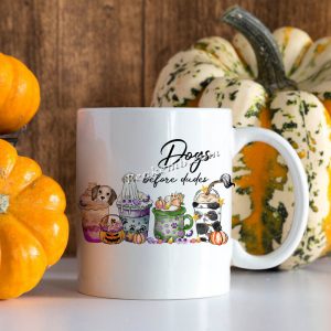 Dogs cartoon coffee design 9.3*4.3  &hellip;