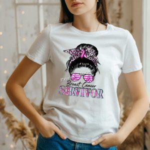 Breast cancer survivor woman motif  &hellip;