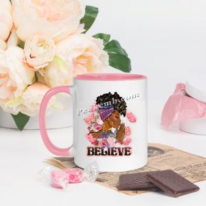 Afro girl believe custom design hig &hellip;