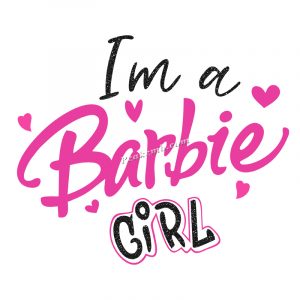Pu vinyl I’m a barbie girl le …