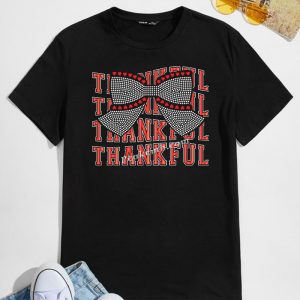 Red metallic vinyl thankful letter  &hellip;