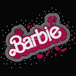 New arrival glitter film barbie mot …