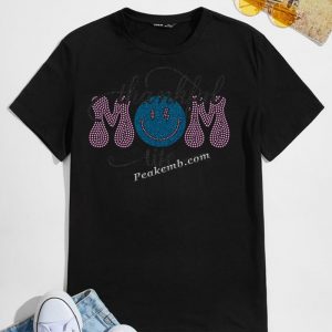 Black glitter vinyl thankful mom li &hellip;