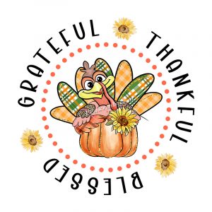 Grateful thanksful blessed Thanksgi …