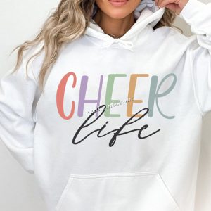 Cheer life letter design t shirt de &hellip;