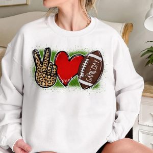 Ready to ship peace love game day p &hellip;