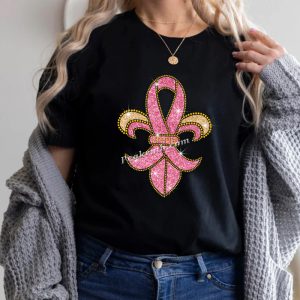 Glitter vinyl pink ribbon breast ca &hellip;