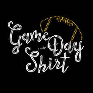 Factory supply game day shirt lette …