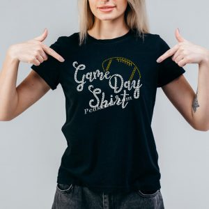 Factory supply game day shirt lette &hellip;