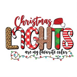 Christmas light are my favorite col …