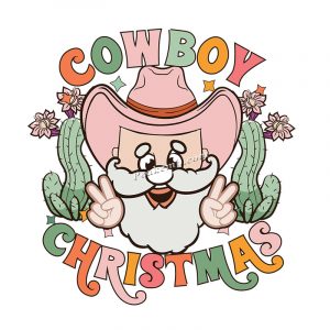 Cowboy christmas cute design ready  …