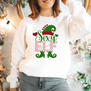 Glitter vinyl sexy elf christmas cl &hellip;