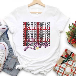 Hello love letter design valentine& &hellip;