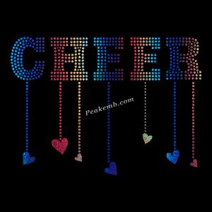 Love heart cheer star squad hologra &hellip;
